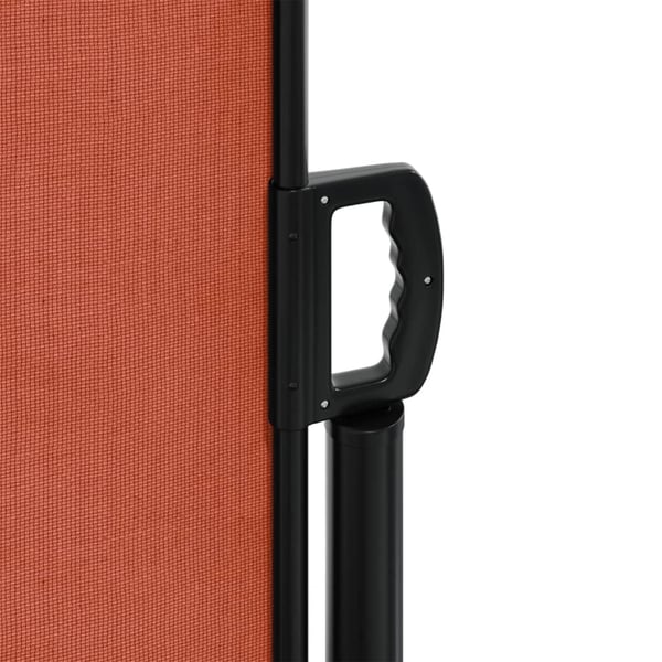 vidaXL Uttrekkbar sidemarkise 200x1000 cm terrakotta