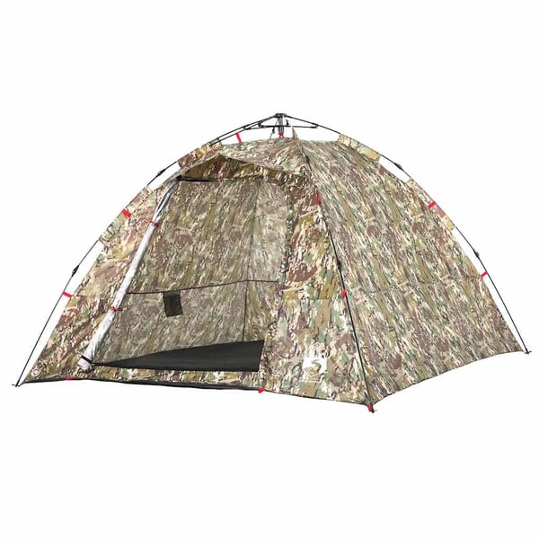 vidaXL 4-personers fisketelt quick-release camouflage