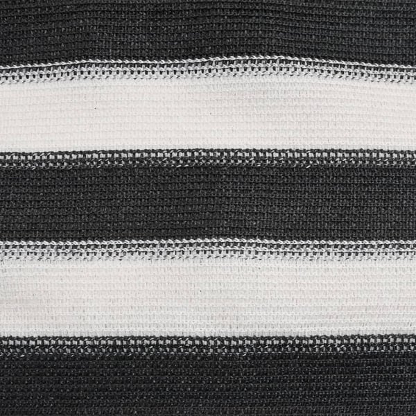 vidaXL Skjermnett antrasitt og hvit 1,2x25 m HDPE 75 g/m²