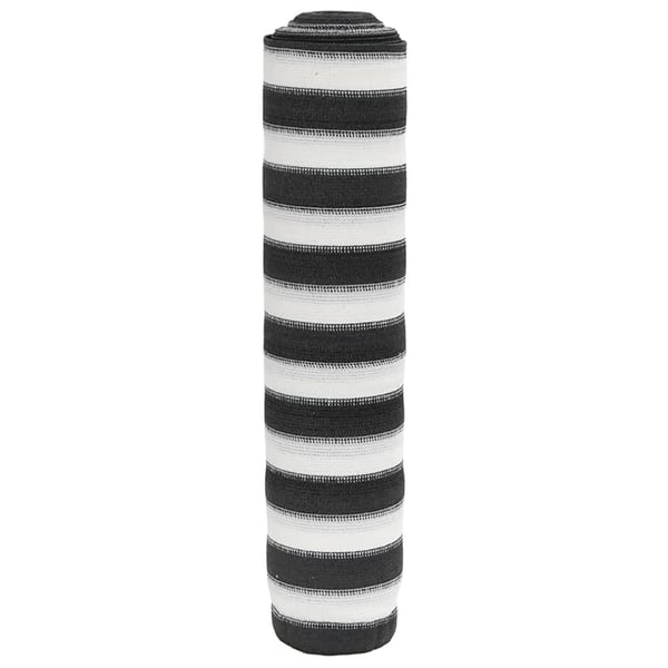 vidaXL Skjermnett antrasitt og hvit 1,2x25 m HDPE 75 g/m²
