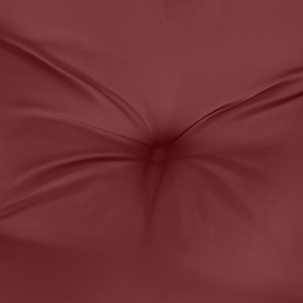 vidaXL stolehynder med høj ryg 6 stk. 120x50x7 cm stof vinrød