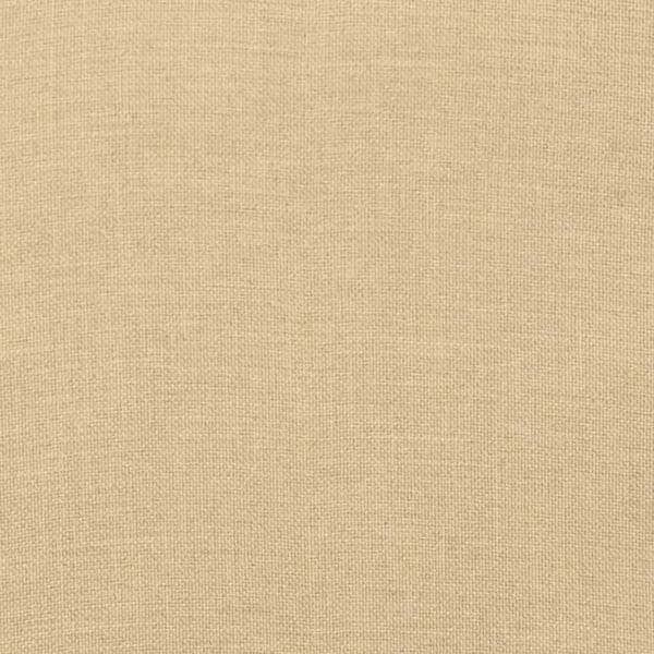 vidaXL stolehynder med lav ryg 4 stk. 100x50x4 cm stof beige