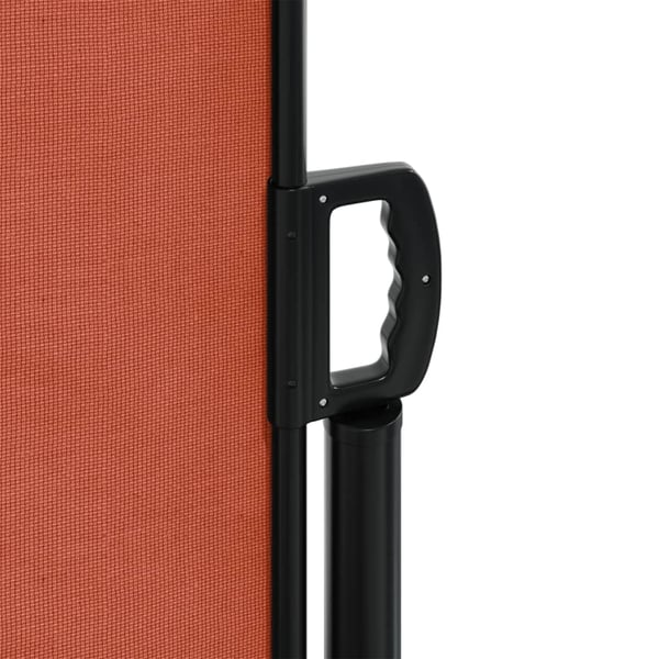 vidaXL Uttrekkbar sidemarkise terrakotta 160x600 cm
