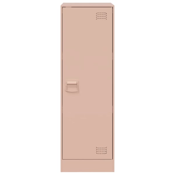 vidaXL Senkki pinkki 34,5x39x107 cm teräs