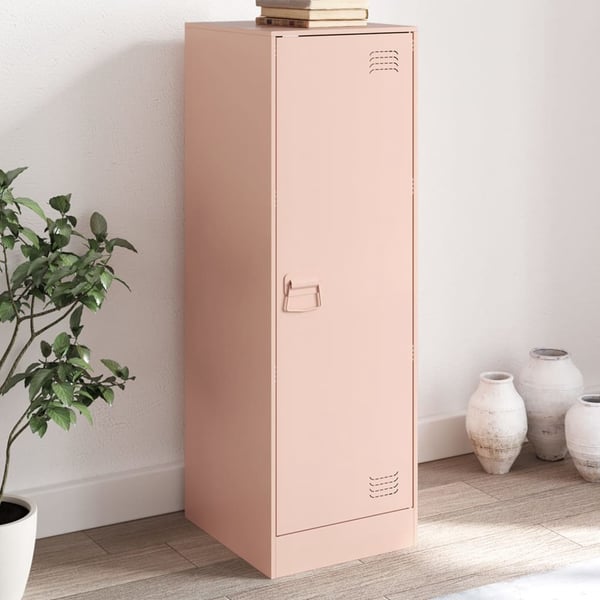vidaXL Senkki pinkki 34,5x39x107 cm teräs