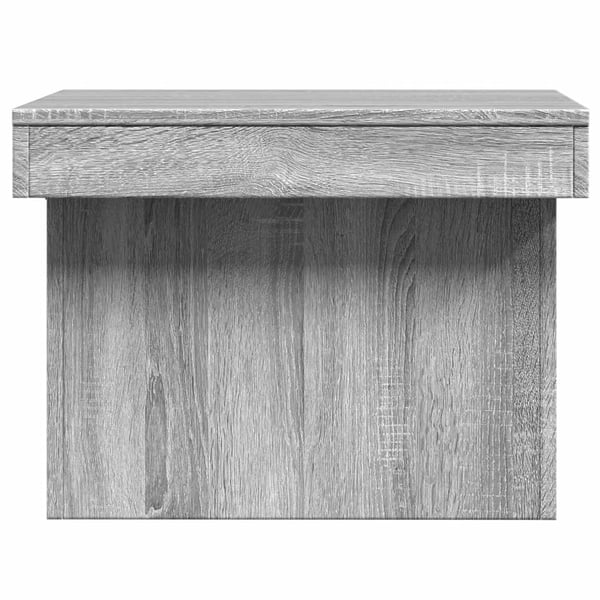 vidaXL Salongbord grå sonoma 80x55x40 cm konstruert tre
