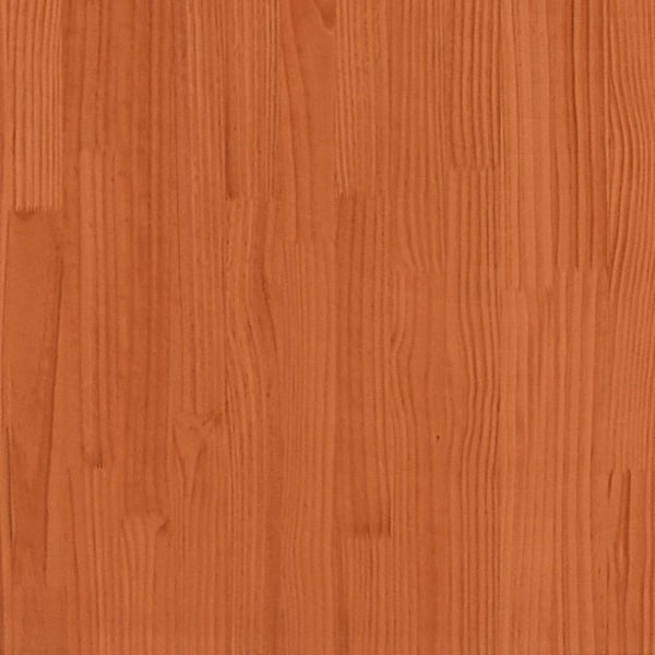 vidaXL Dagseng voksbrun 75x190 cm heltre furu