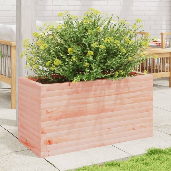 vidaXL plantekasse 90x40x45,5 cm massivt douglasgran