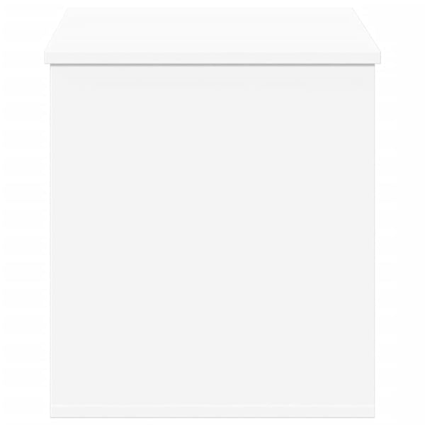 vidaXL Oppbevaringsboks hvit 100x42x46 cm konstruert tre