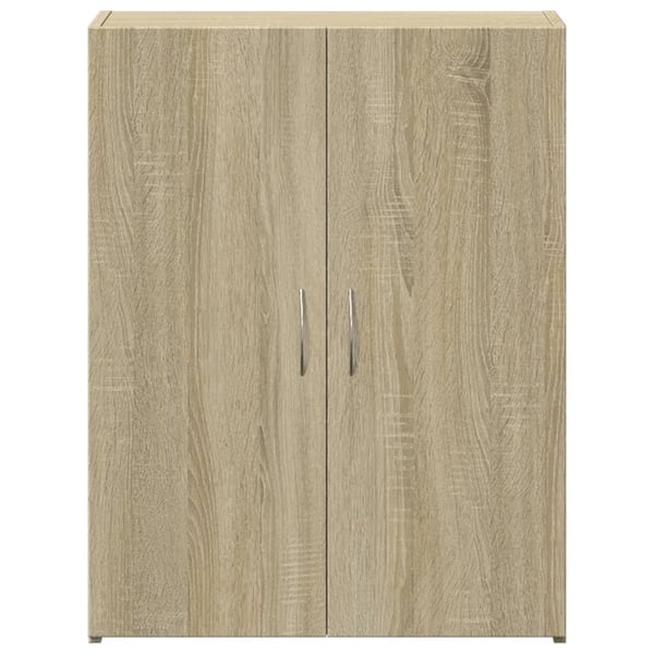 vidaXL Arkivskap sonoma eik 60x32x77,5 cm konstruert tre