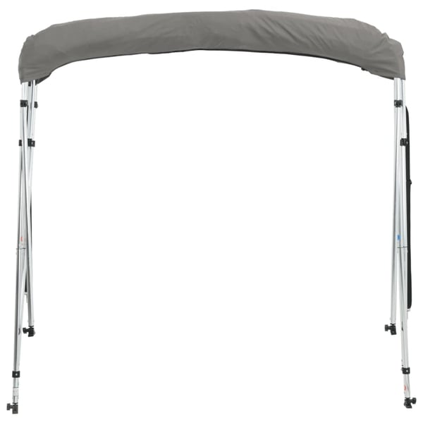 vidaXL Båtkalesje 3-buet med sidevegger i netting 243x(170-182)x137 cm