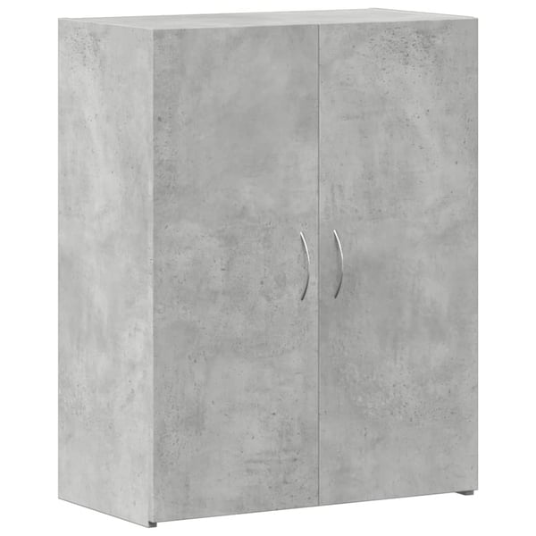 vidaXL Veggskap betonggrå 60x32x77,5 cm konstruert tre