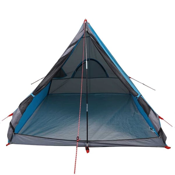 vidaXL Campingtelt A-ramme 2 personer blå vanntett