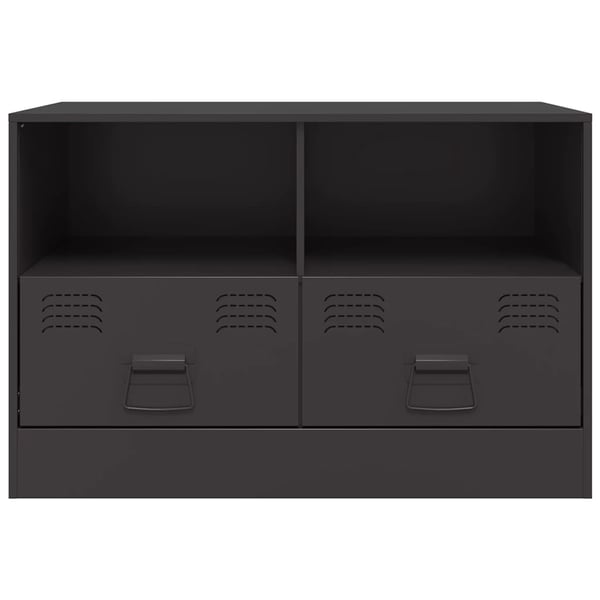 vidaXL tv-borde 2 stk. 67x39x44 cm stål sort