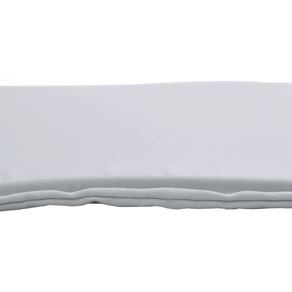 vidaXL udendørs sædehynder 2 stk. 45x45x2 cm firkantet lysegrå