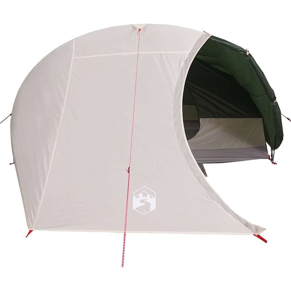 vidaXL 4-personers campingtelt vandtæt kuppel grøn