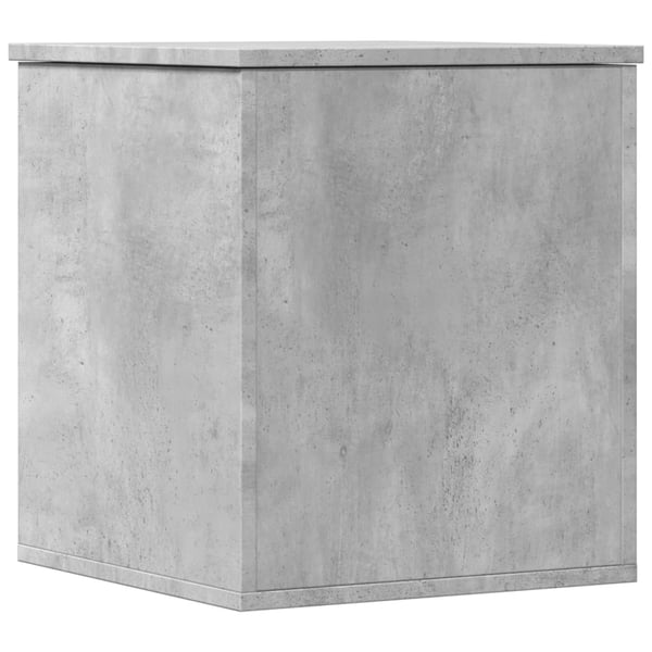 vidaXL opbevaringsboks 40x42x46 cm konstrueret træ betongrå