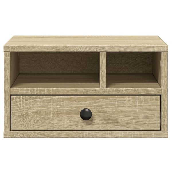 vidaXL Skriverbord sonoma eik 40x32x22,5 cm konstruert tre