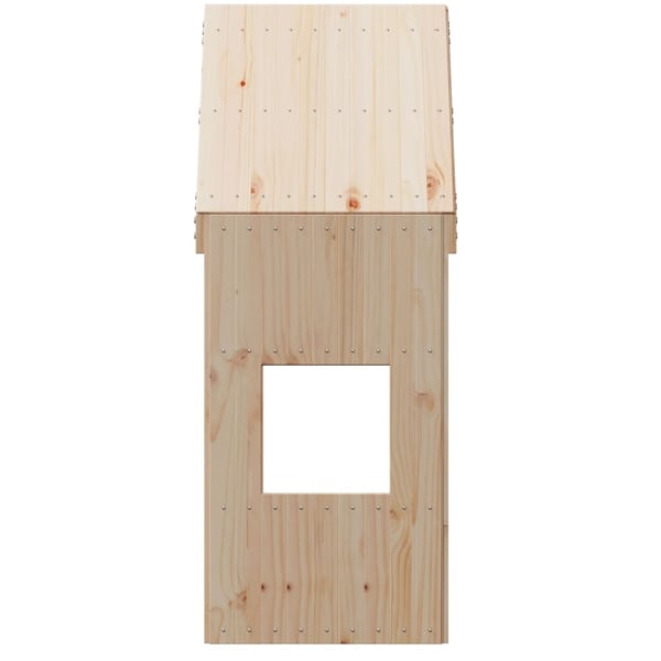 vidaXL Tak for barneseng 55x99x139,5 cm heltre furu
