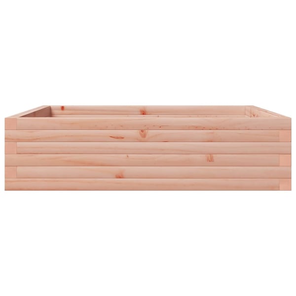 vidaXL Kukkalaatikko 90x90x23 cm täysi douglaskuusi