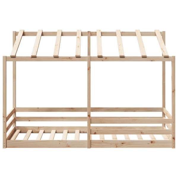 vidaXL Tak for barneseng 100x200 cm heltre furu