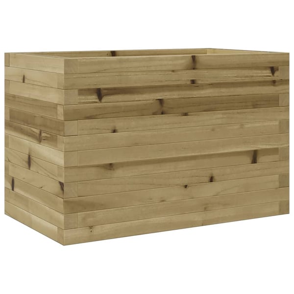 vidaXL Plantekasse 70x40x45,5 cm impregnert furu