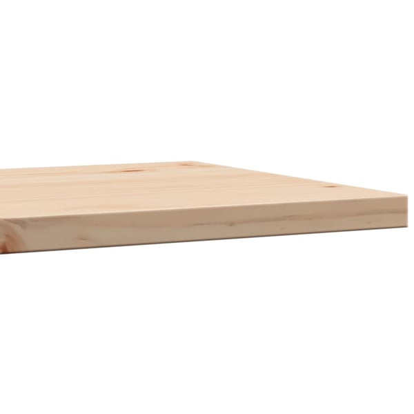 vidaXL Bordplate 40x40x2,5 cm firkantet heltre furu