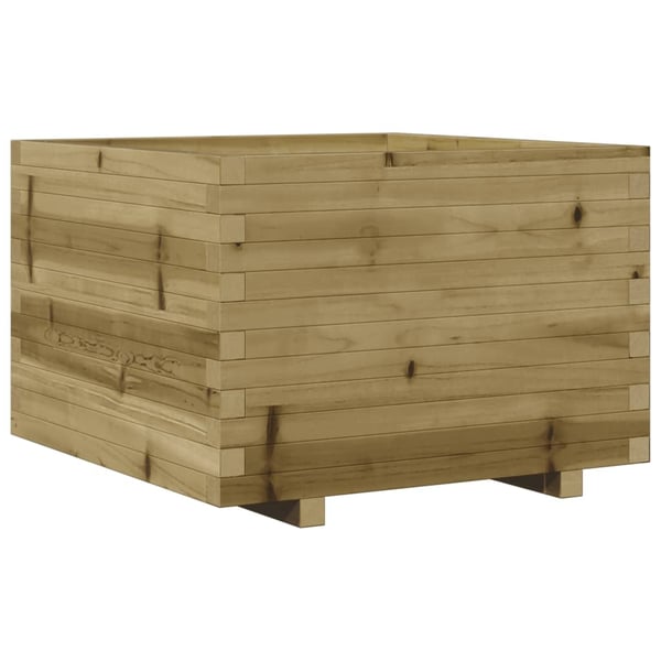 vidaXL Plantekasse 70x70x49,5 cm impregnert furu