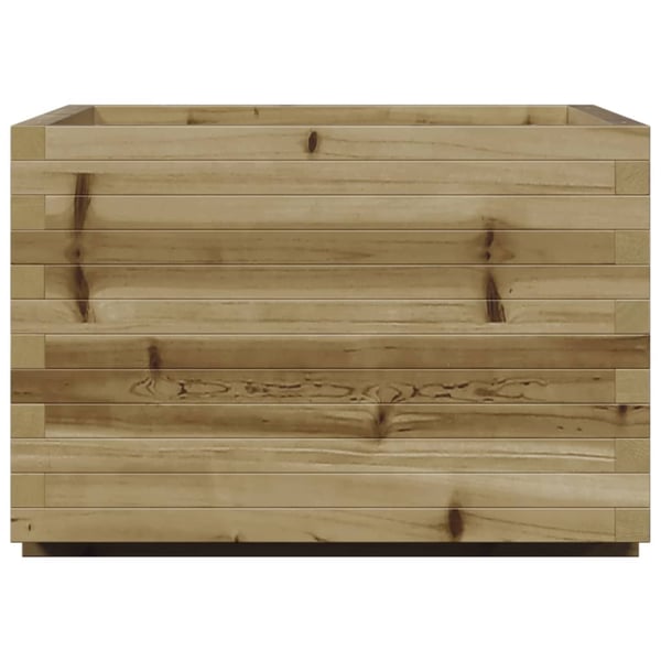 vidaXL Plantekasse 70x70x49,5 cm impregnert furu