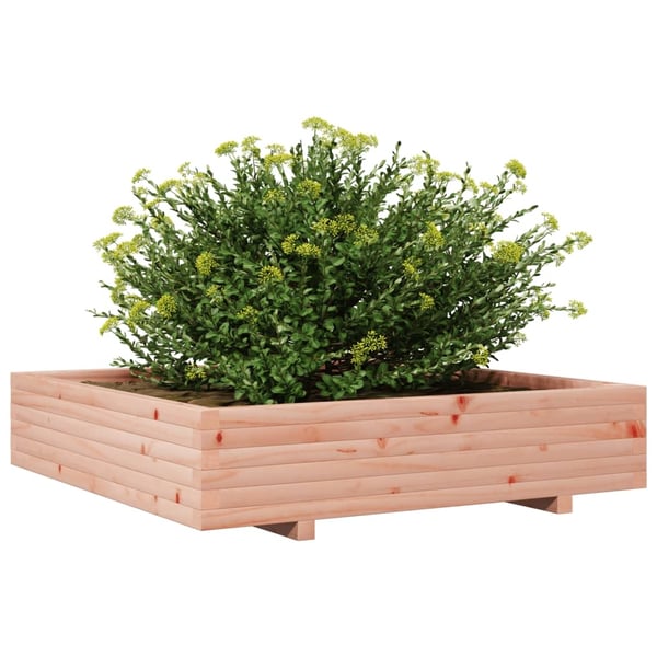 vidaXL Plantekasse 110x110x26,5 cm heltre douglasgran