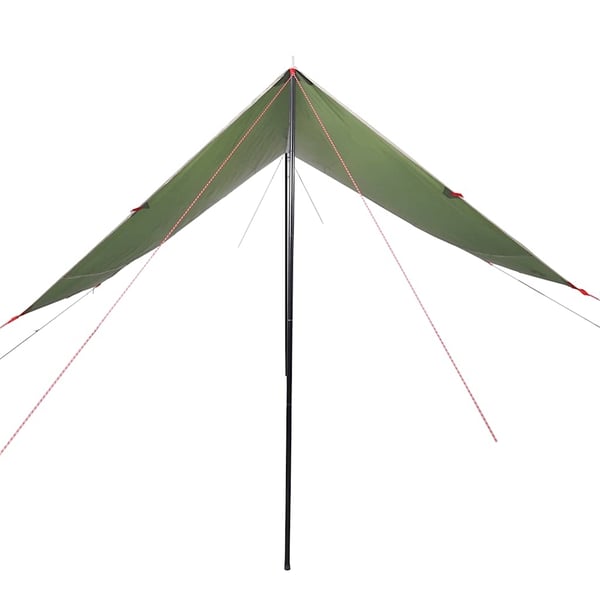 vidaXL Campingpresenning grønn 430x380x210 cm vanntett
