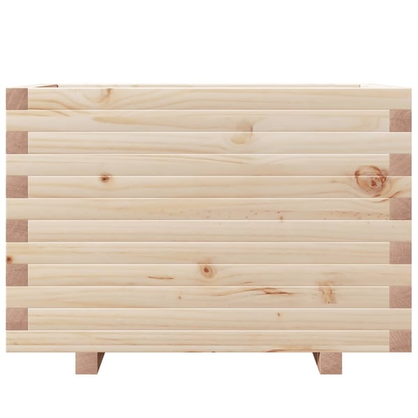 vidaXL Plantekasse 70x40x49,5 cm heltre furu