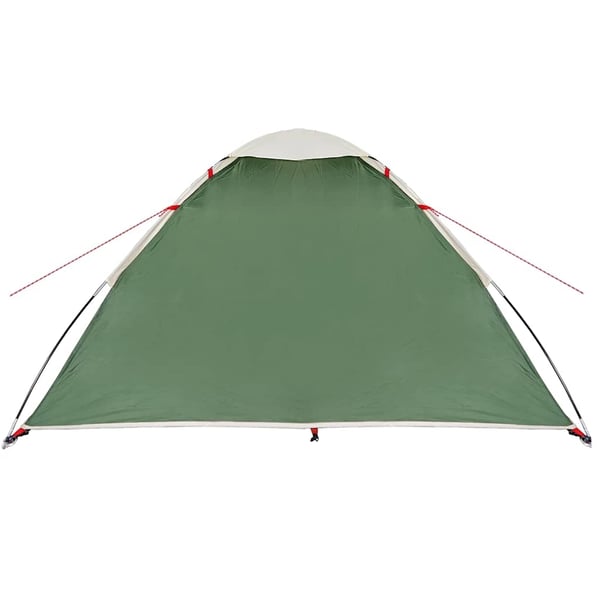vidaXL 4-personers campingtelt vandtæt kuppel grøn