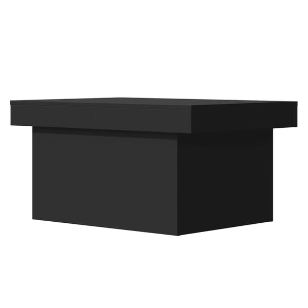 vidaXL sofabord 100x55x40 cm konstrueret træ sort