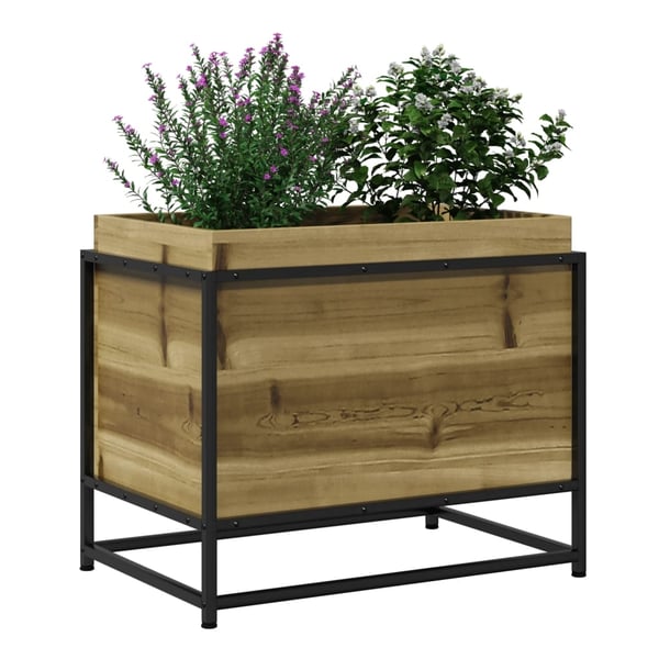 vidaXL Plantekasser 60x40x50 cm impregnert furu