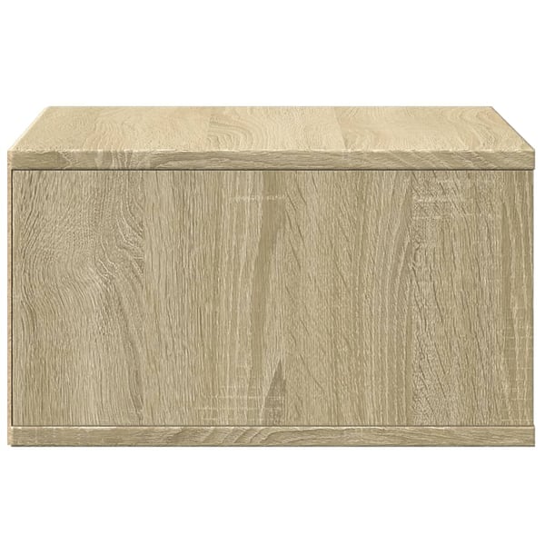 vidaXL printerstativ 49x40x22,5 cm konstrueret træ sonoma-eg