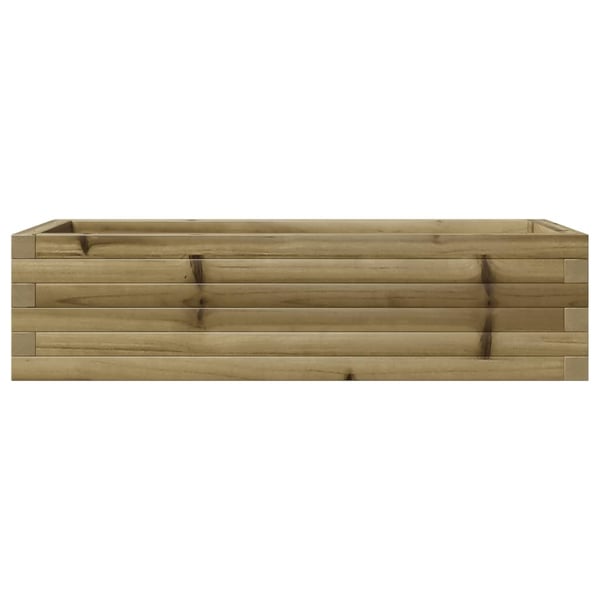 vidaXL Kukkalaatikko 90x40x23 cm kyllästetty mänty