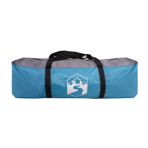 vidaXL Campingpresenning blå 430x380x210 cm vanntett