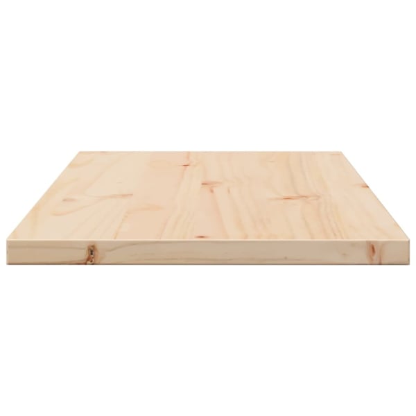 vidaXL Bordplate 90x40x2,5 cm rektangulær heltre furu
