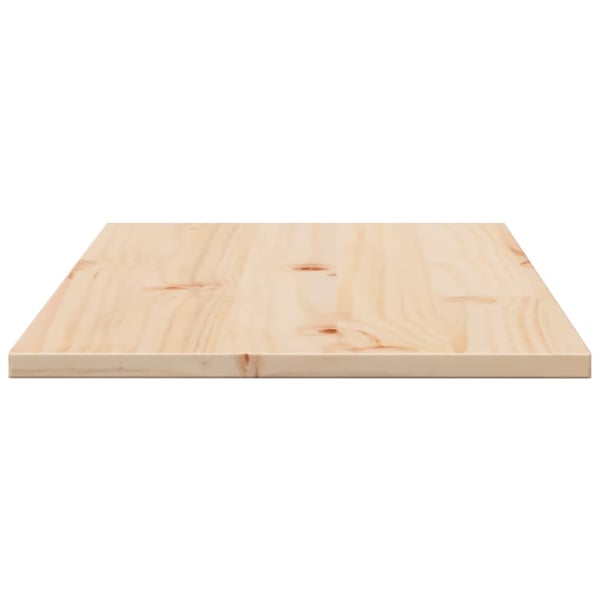 vidaXL Bordplater 2 stk 80x40x1,7 cm rektangulær heltre furu