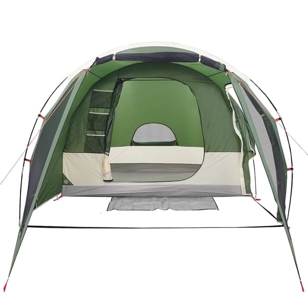 vidaXL Tunneltelt for camping 4 personer grønn vanntett