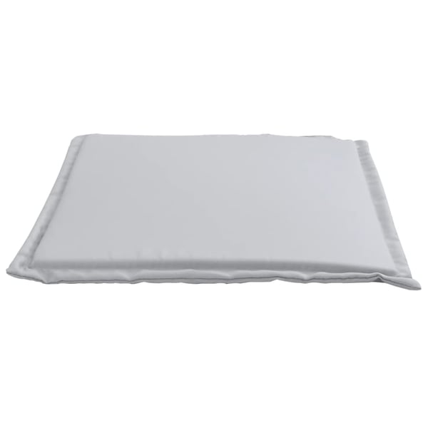 vidaXL udendørs sædehynder 4 stk. 45x45x2 cm firkantet lysegrå