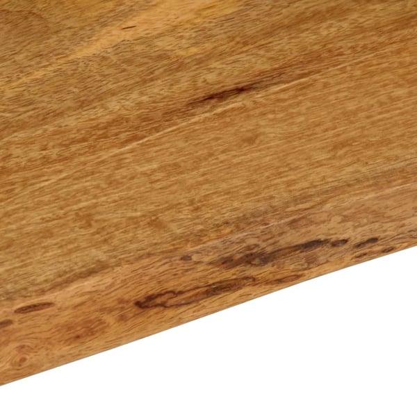 vidaXL bordplade 120x40x2,5 cm naturlig kant massivt mangotræ