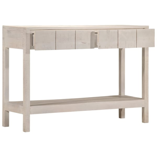 vidaXL konsolbord 110x35x75 cm massivt mangotræ