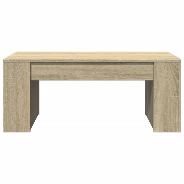 vidaXL sofabord 102x55x42 cm konstrueret træ sonoma-eg