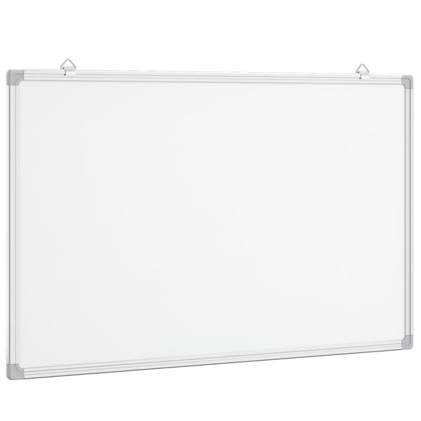 vidaXL Magnetisk tavle 80x50x1,7 cm aluminium