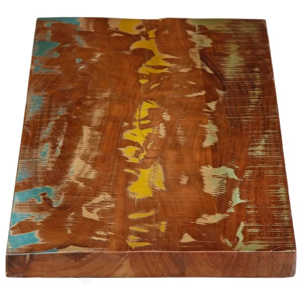 vidaXL Bordplate 120x30x2,5 cm rektangulær gjenvunnet heltre