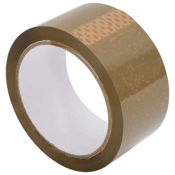 vidaXL Pakkausteippi 36 kpl ruskea 48 mm x 66 m