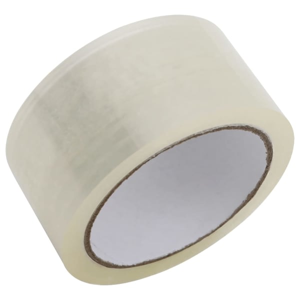 vidaXL Emballasjetape 12 stk gjennomsiktig 48 mm x 66 m