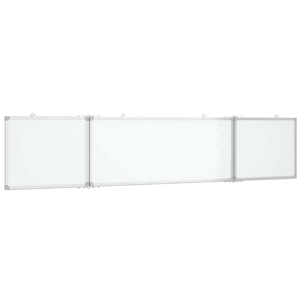 vidaXL Magneettinen taitettava tussitaulu 200x40x1,7 cm cm alumiini